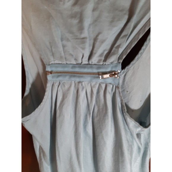 Steve Madden Womens Size Small Bird on a Branch Blouse w/Rhinestones Silk Blend - Picture 7 of 12